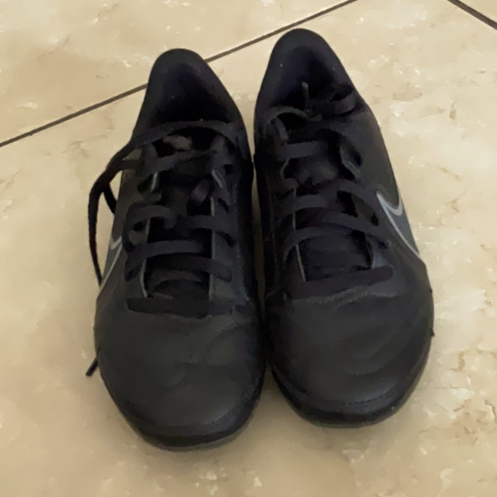 Black Nike cleats